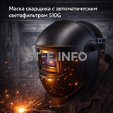 Маска сварщика хамелеон 510G - st-e.info - Санкт-Петербург