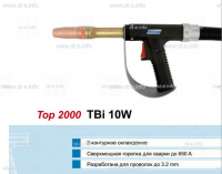 Горелка для полуавтоматической сварки TBiP 10W-black-RWZ (Pistol handle/straight), длина 5 м. - spb.st-e.info - Санкт-Петербург