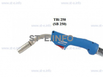 Горелка для полуавтоматической сварки TBi 250-blue-ESG, длина 3 метра - st-e.info - Санкт-Петербург