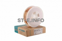 Проволока сарочная омеднённая Hyundai SM-70 (аналог СВ-08Г2С) - st-e.info - Санкт-Петербург