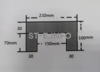 Гофрозащита усиленная 7000x210x30 для станков  - st-e.info - Санкт-Петербург