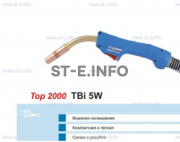 Горелка для полуавтоматической сварки TBi 5W-blue-ESW, длина 5 метров - st-e.info - Санкт-Петербург