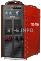 Сварочный аппарат для аргонодуговой сварки TIG-1080 - st-e.info - Санкт-Петербург