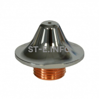 Сопло одинарное хромированное 1,5 мм арт. 1572362-1,5 - st-e.info - Санкт-Петербург