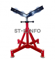 Роликовая опора для труб ST-V1 - st-e.info - Санкт-Петербург