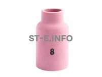 Сопло керамическое 13 мм L-25,5 мм №8 - st-e.info - Санкт-Петербург