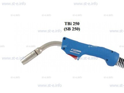 Горелка для полуавтоматической сварки TBi 250-blue-ESG, длина 4 метра - st-e.info - Санкт-Петербург