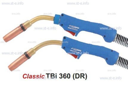 Горелка для полуавтоматической сварки TBi 360-blue-ESG, длина 4 метра - st-e.info - Санкт-Петербург