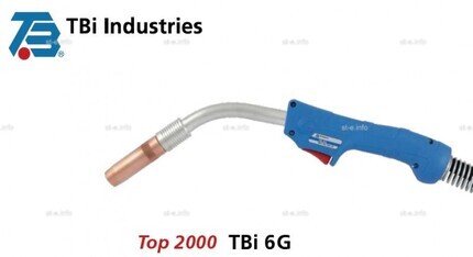 Горелка для полуавтоматической сварки TBi 6G, длина 3 метра - st-e.info - Санкт-Петербург