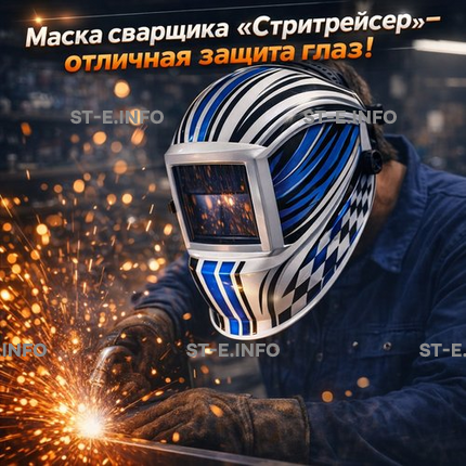Маска сварщика хамелеон "Стритрейсер" (YXE-958I PRO) - st-e.info - Санкт-Петербург